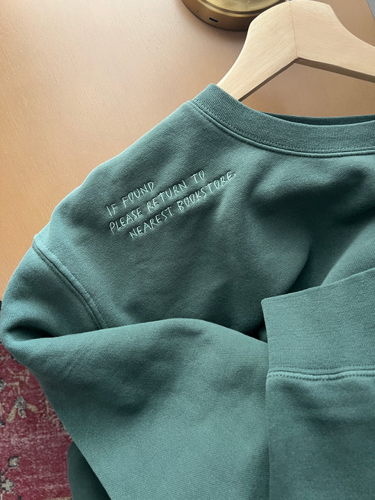 Return to Bookstore Crewneck Sweatshirt